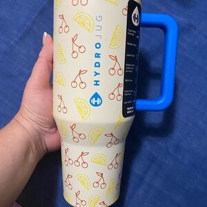 HydroJug Zesty Cherry 40oz Traveler Tumbler